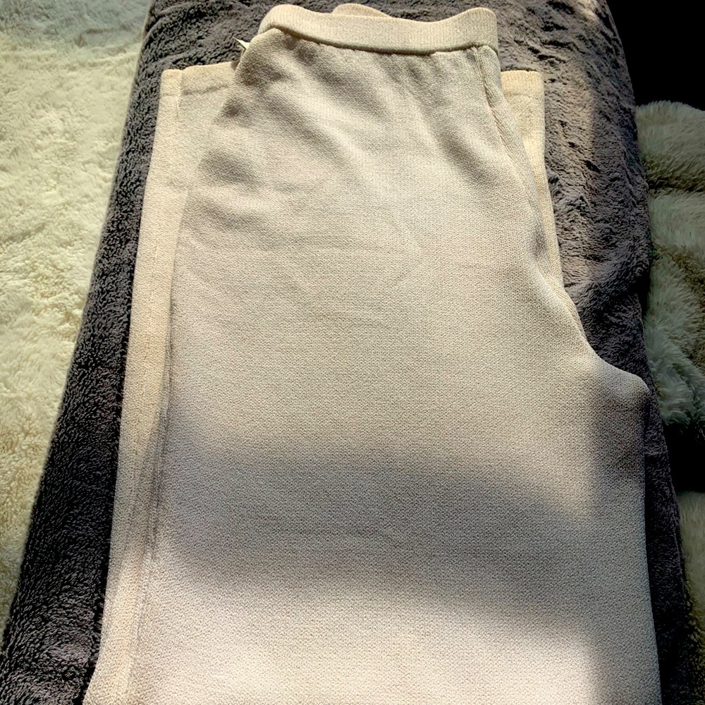 St John Collection cream white pants